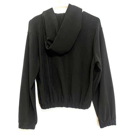 2/$25 Zara - Black Hooded Sweatshirt - Picture 7 of 7